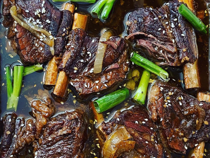 These flavorful short ribs will melt in your mouth.