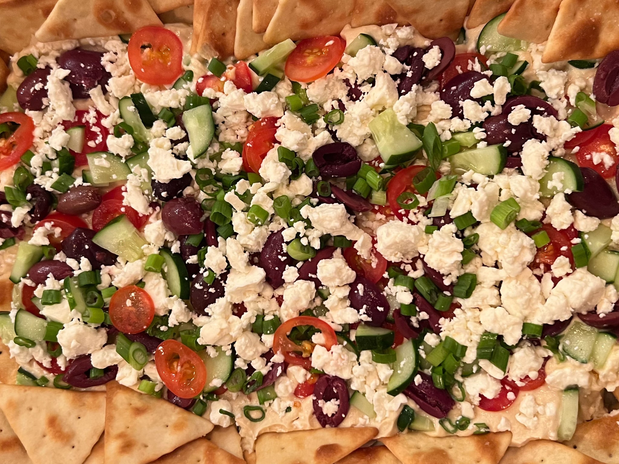 greek 7 layer dip-1