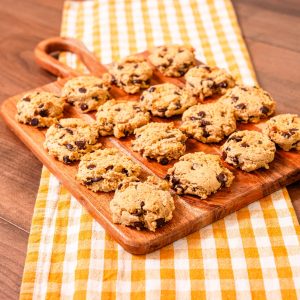 Moist and delicious gluten free chocolate chip cookies